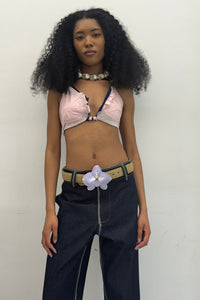 ORCHID BELT IN MANGO AND VIOLET - JOS MUNDO
