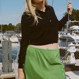 AUDREY SKIRT IN JADE
