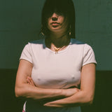 BELLEVUE TEE IN WHITE