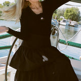 BRIANNA SKIRT IN BLACK