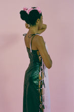 Load image into Gallery viewer, CORDES DRESS IN PINK AND BLACK