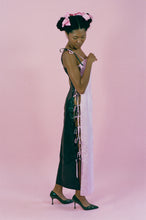 Load image into Gallery viewer, CORDES DRESS IN PINK AND BLACK