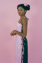 Load image into Gallery viewer, CORDES DRESS IN PINK AND BLACK