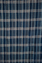 Load image into Gallery viewer, VINTAGE BONDOUKOU CLOTH IN INDIGO PLAID