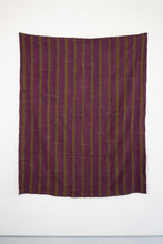 Load image into Gallery viewer, VINTAGE ASO OKE IN PURPLE WITH GREEN STRIPE