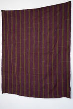 Load image into Gallery viewer, VINTAGE ASO OKE IN PURPLE WITH GREEN STRIPE