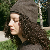 FRANKENSTEIN BEANIE IN BROWN