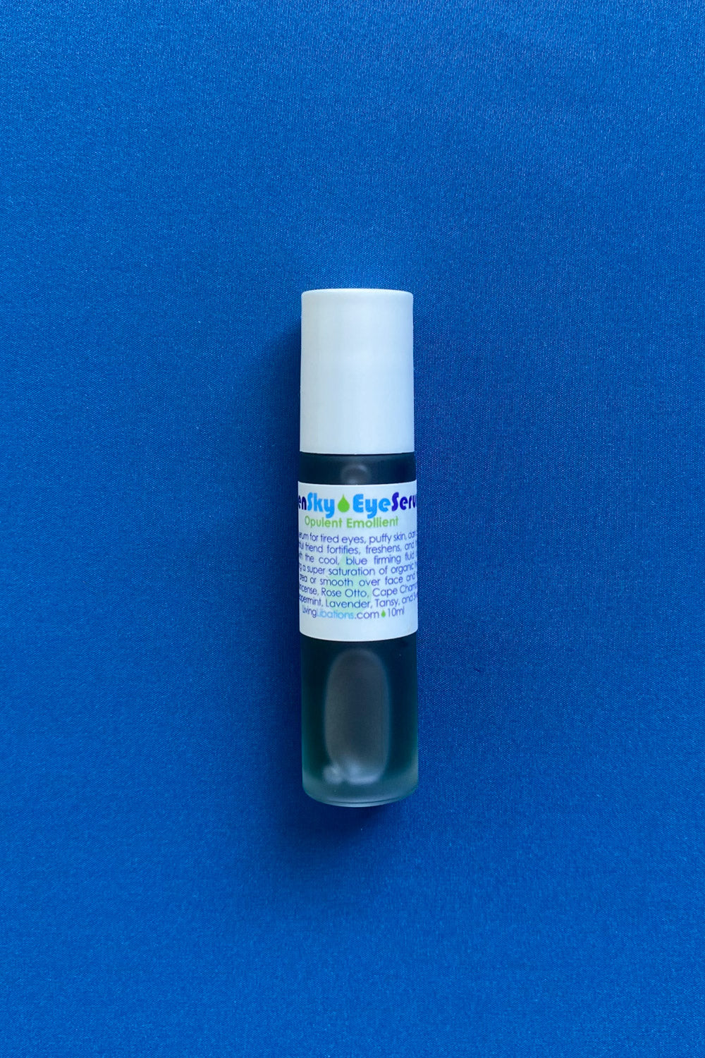 cool blue natural eye serum