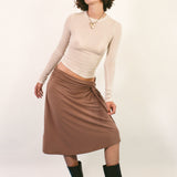 SHEER LONG SLEEVE IN CREAM