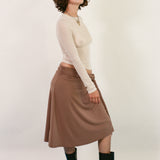 IDA SKIRT IN BROWN