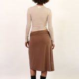 IDA SKIRT IN BROWN