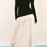 MANAHOU TOP IN BLACK