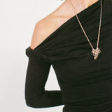 MANAHOU TOP IN BLACK