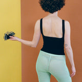 MATISSE SCOOPED TANK IN BLACK