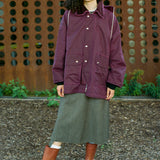 OUTDOOR HUNTING JACKET IN PURPLE