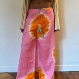 JAZZ PANTS IN PINK DEDON TIE DYE