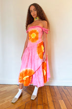 Load image into Gallery viewer, CHIRRI DRESS IN PINK DEDON TIE DYE