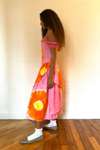 Load image into Gallery viewer, CHIRRI DRESS IN PINK DEDON TIE DYE