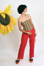 Load image into Gallery viewer, TIE PANTS IN RUBY RED