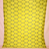 YELLOW AND BLUE EWE KENTE