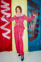 Load image into Gallery viewer, ATLAS CARDIGAN IN WINE - 100% SILK