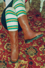 Load image into Gallery viewer, terracotta calf leather thigh high wide boot