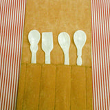 opulent hand carved mother of pearl spoon set