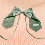 cotton poly shahi large statement hair bow