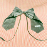 cotton poly shahi large statement hair bow