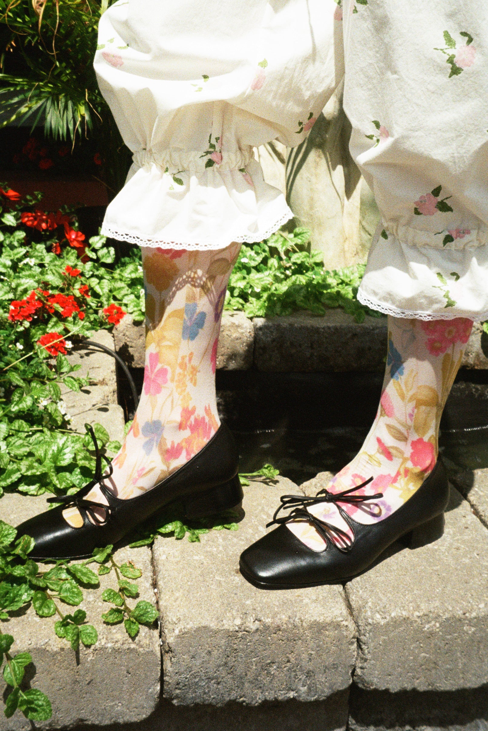 feminine black leather ballet mary jane shoe