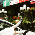 feminine black leather ballet mary jane shoe