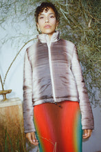 Load image into Gallery viewer, faded beige straight puffer jacket