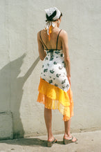 Load image into Gallery viewer, polyester elastane sequin fitted halter dress silk ruffle