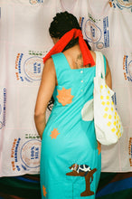 Load image into Gallery viewer, POSTER DRESS IN DREAMWORK - 100% SILK