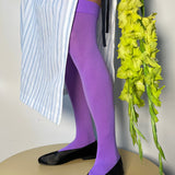 black satin pointed theatre slipper