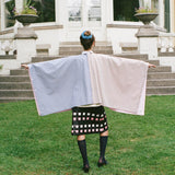 large cotton pinstripe button up shirt tablecloth