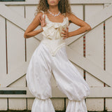 wild silk ivory opera handmade bloomers