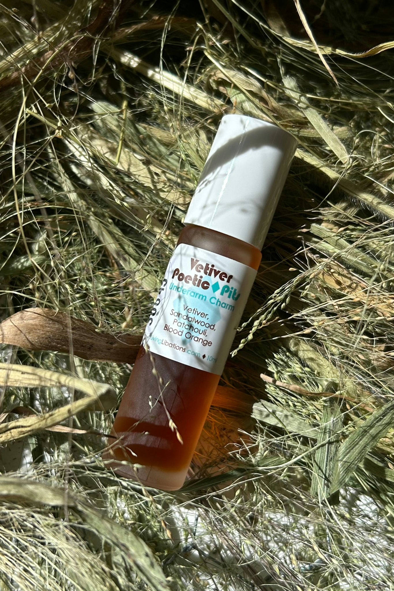 vetiver earthy essential oil natural deodorant