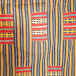 Primary coloured cotton handwoven ewe kente cloth