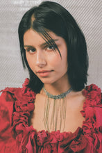 Load image into Gallery viewer, WATERFALL CHOKER IN ASH AND ARMY