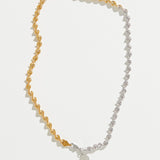 2 TONE TWISTER NECKLACE