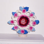 multi coloured tree of life beeswax candle