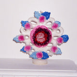 multi coloured tree of life beeswax candle