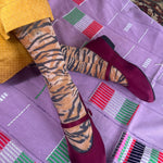 SATIN MARY JANE THEATRE SHOE IN CRIMSON - 100% SILK SHOP