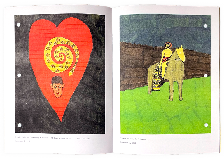 4 colour risograph zine