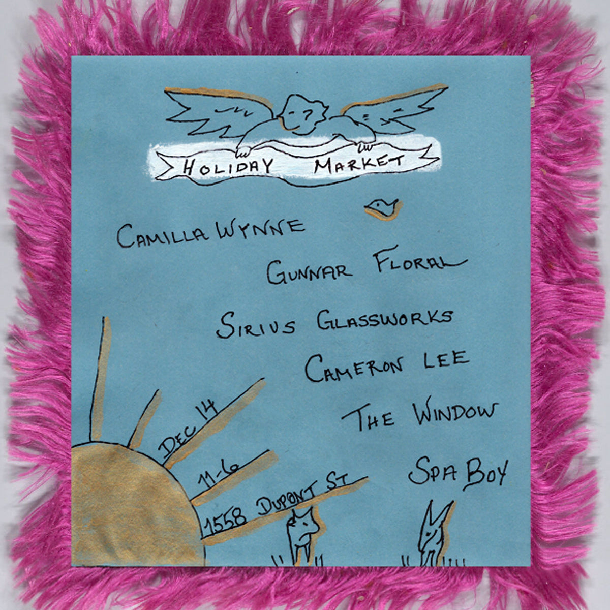 SILK SHOP HOLIDAY MARKET !