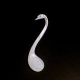 SWAN SPOON IN MOTHER OF PEARL