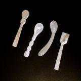 DESSERT SPOON SET IN MOTHER OF PEARL