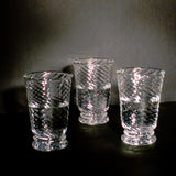 SPIRAL DRINKING GLASS
