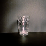 SPIRAL DRINKING GLASS
